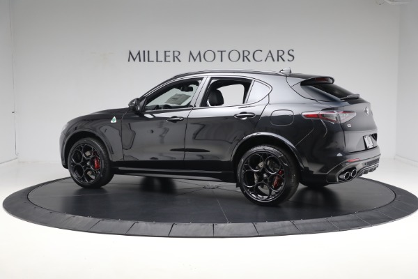 New 2024 Alfa Romeo Stelvio Quadrifoglio for sale $94,570 at Miller Motorcars Aston Martin in Greenwich CT 06830 9