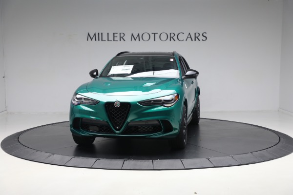 New 2024 Alfa Romeo Stelvio Quadrifoglio for sale Sold at Miller Motorcars Aston Martin in Greenwich CT 06830 2