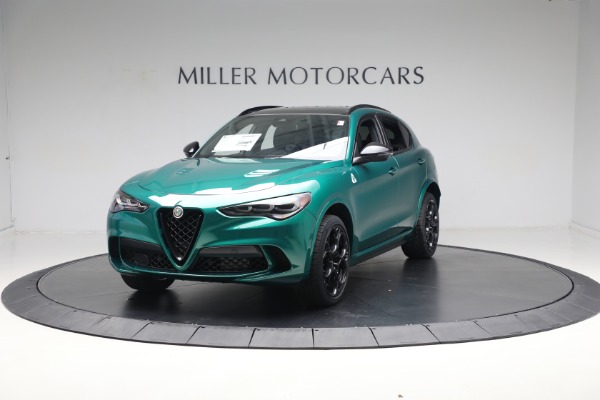 New 2024 Alfa Romeo Stelvio Quadrifoglio for sale Sold at Miller Motorcars Aston Martin in Greenwich CT 06830 3