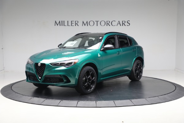 New 2024 Alfa Romeo Stelvio Quadrifoglio for sale Sold at Miller Motorcars Aston Martin in Greenwich CT 06830 4