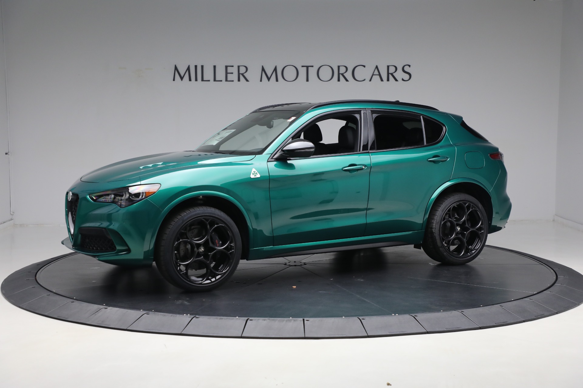 New 2024 Alfa Romeo Stelvio Quadrifoglio for sale Sold at Miller Motorcars Aston Martin in Greenwich CT 06830 1