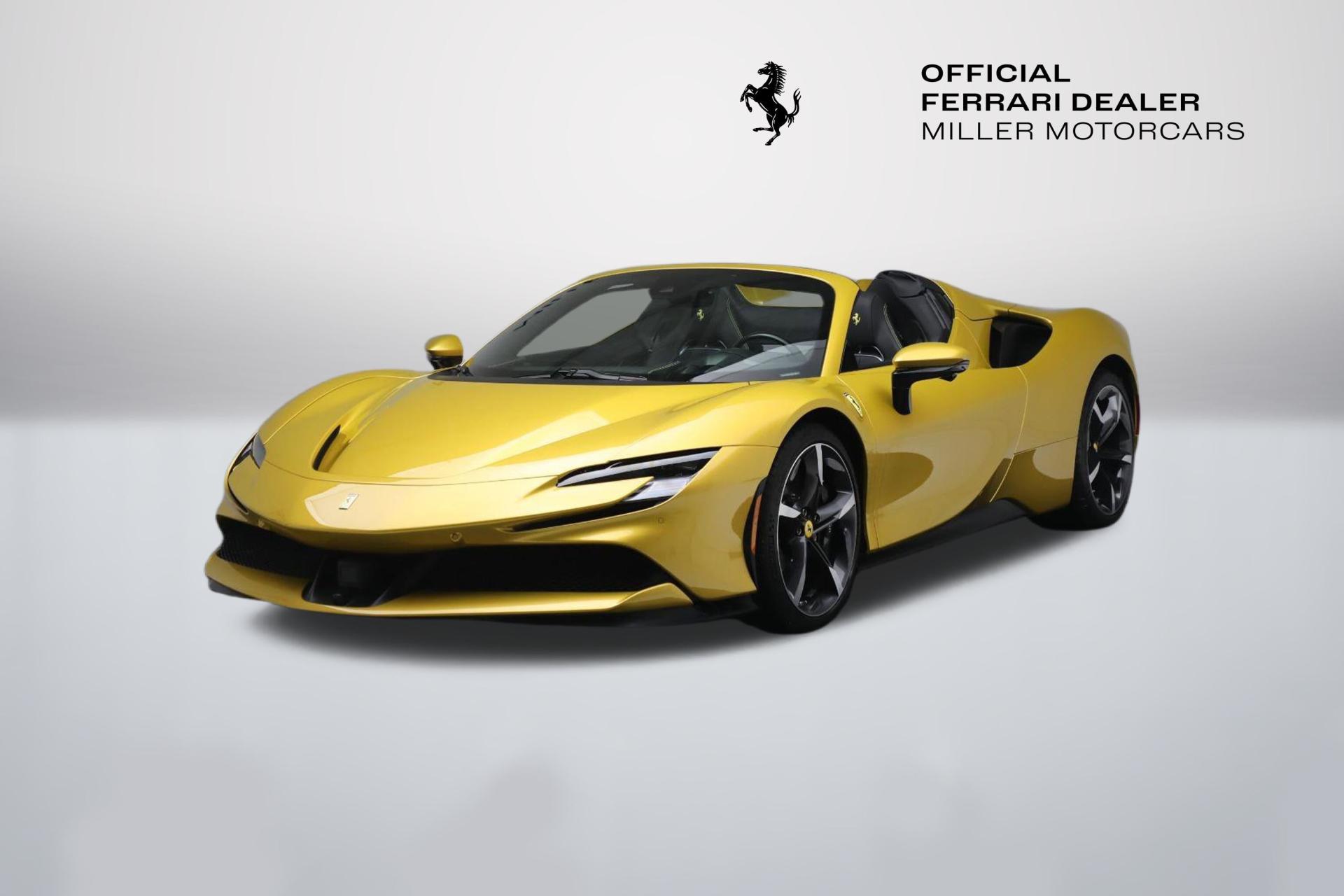 Used 2024 Ferrari SF90 Spider for sale $565,900 at Miller Motorcars Aston Martin in Greenwich CT 06830 1