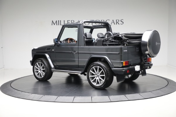 Used 1990 Mercedes-Benz G-Class Cabriolet for sale Sold at Aston Martin of Greenwich in Greenwich CT 06830 4