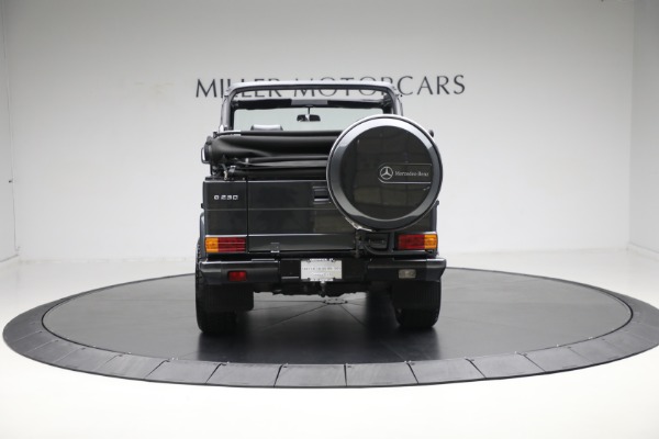 Used 1990 Mercedes-Benz G-Class Cabriolet for sale Sold at Aston Martin of Greenwich in Greenwich CT 06830 6