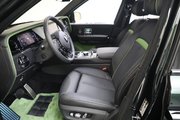 New 2025 Rolls-Royce Black Badge Cullinan for sale Sold at Miller Motorcars Aston Martin in Greenwich CT 06830 18