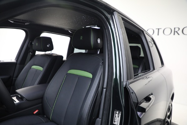 New 2025 Rolls-Royce Black Badge Cullinan for sale Sold at Miller Motorcars Aston Martin in Greenwich CT 06830 19