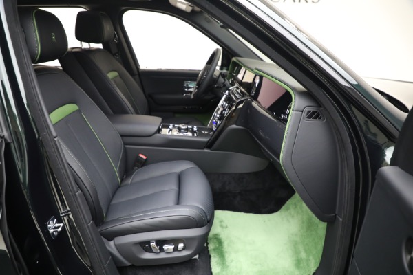 New 2025 Rolls-Royce Black Badge Cullinan for sale Sold at Miller Motorcars Aston Martin in Greenwich CT 06830 21