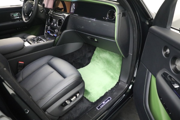 New 2025 Rolls-Royce Black Badge Cullinan for sale Sold at Miller Motorcars Aston Martin in Greenwich CT 06830 22