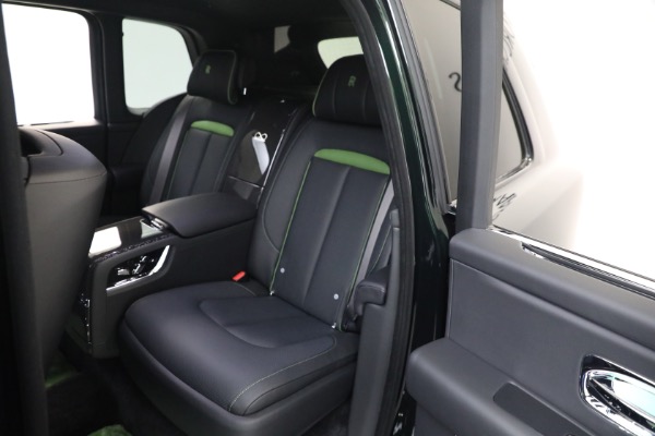 New 2025 Rolls-Royce Black Badge Cullinan for sale Sold at Miller Motorcars Aston Martin in Greenwich CT 06830 24