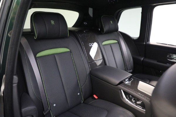 New 2025 Rolls-Royce Black Badge Cullinan for sale Sold at Miller Motorcars Aston Martin in Greenwich CT 06830 27