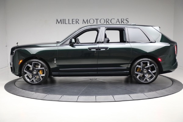New 2025 Rolls-Royce Black Badge Cullinan for sale Sold at Miller Motorcars Aston Martin in Greenwich CT 06830 3