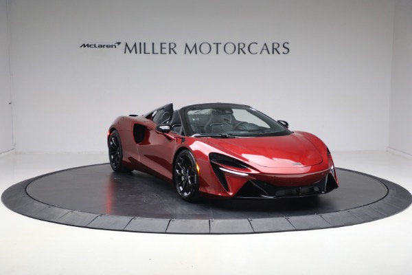 New 2025 McLaren Artura Spider TechLux for sale Call for price at Miller Motorcars Aston Martin in Greenwich CT 06830 11
