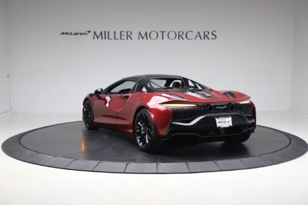 New 2025 McLaren Artura Spider TechLux for sale Call for price at Miller Motorcars Aston Martin in Greenwich CT 06830 17