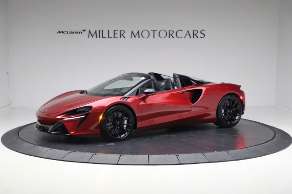 New 2025 McLaren Artura Spider TechLux for sale Call for price at Miller Motorcars Aston Martin in Greenwich CT 06830 2