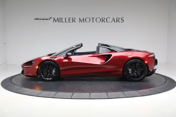 New 2025 McLaren Artura Spider TechLux for sale Call for price at Miller Motorcars Aston Martin in Greenwich CT 06830 3