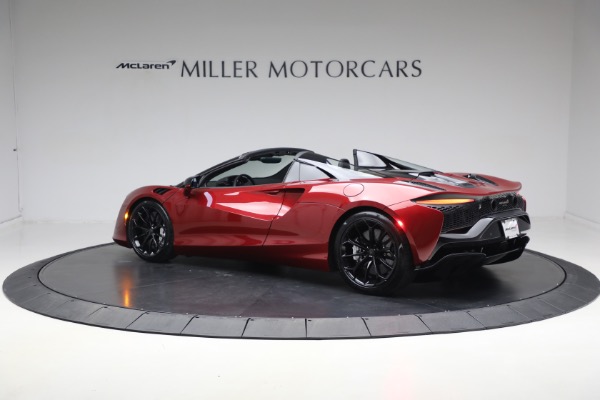 New 2025 McLaren Artura Spider TechLux for sale Call for price at Miller Motorcars Aston Martin in Greenwich CT 06830 4
