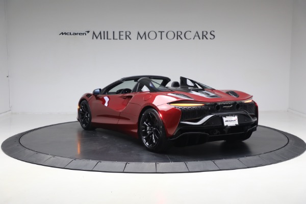 New 2025 McLaren Artura Spider TechLux for sale Call for price at Miller Motorcars Aston Martin in Greenwich CT 06830 5