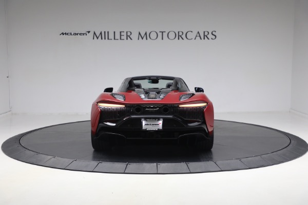 New 2025 McLaren Artura Spider TechLux for sale Call for price at Miller Motorcars Aston Martin in Greenwich CT 06830 6