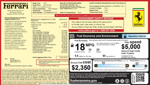 Used 2018 Ferrari 488 Spider for sale Sold at Aston Martin of Greenwich in Greenwich CT 06830 2