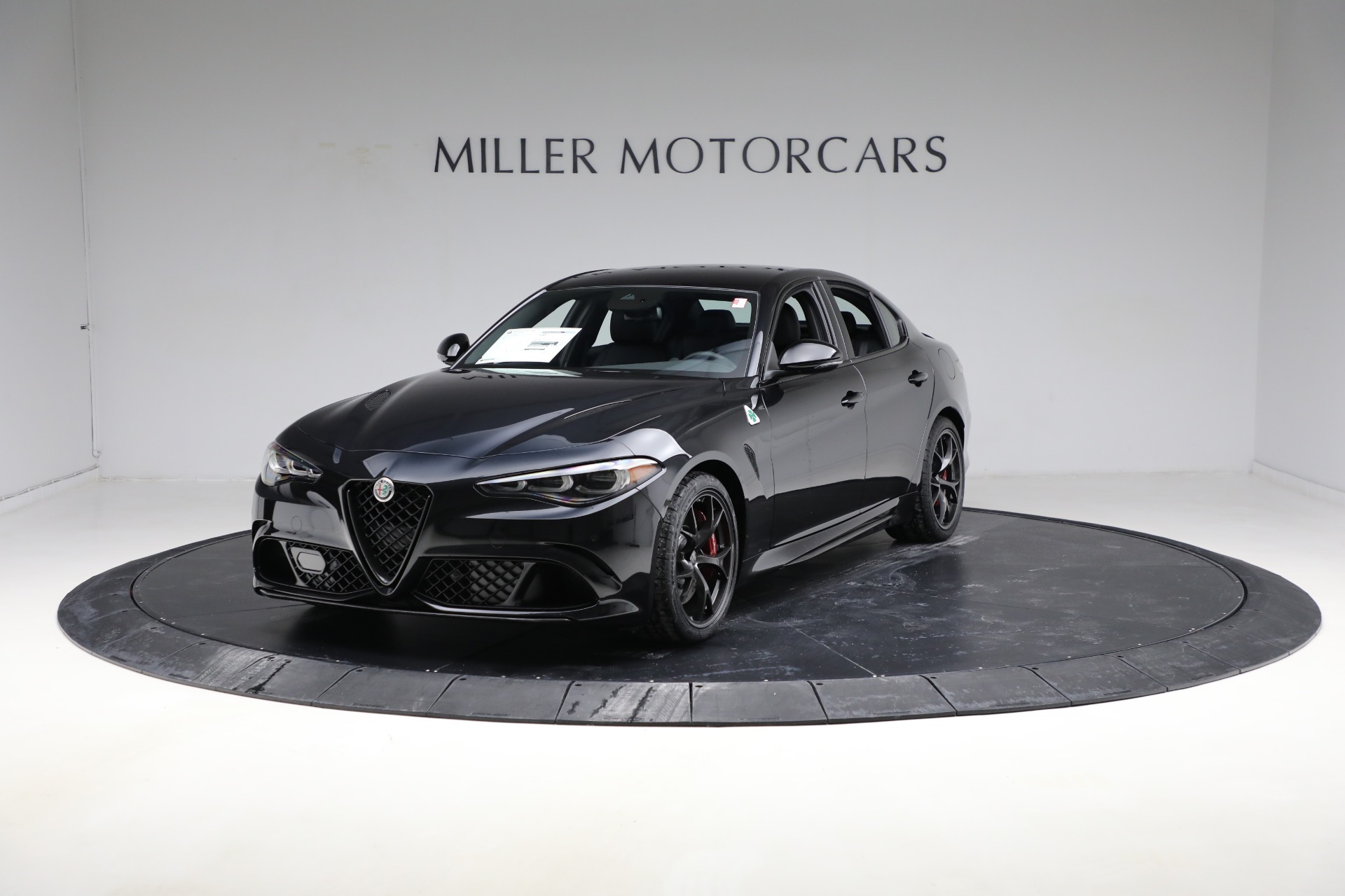 New 2024 Alfa Romeo Giulia Quadrifoglio for sale Sold at Miller Motorcars Aston Martin in Greenwich CT 06830 1