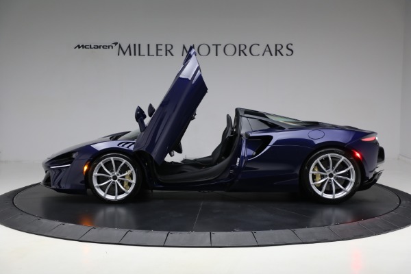 New 2025 McLaren Artura Spider TechLux for sale $327,158 at Miller Motorcars Aston Martin in Greenwich CT 06830 15