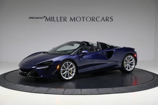 New 2025 McLaren Artura Spider TechLux for sale $327,158 at Miller Motorcars Aston Martin in Greenwich CT 06830 2