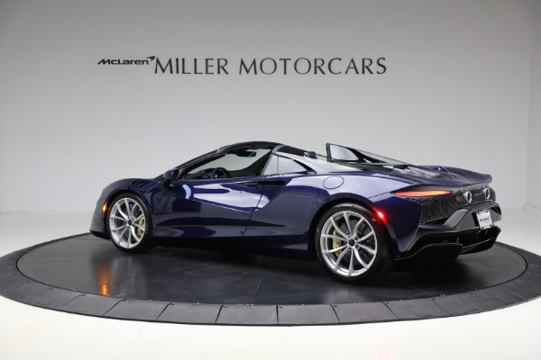 New 2025 McLaren Artura Spider TechLux for sale $327,158 at Miller Motorcars Aston Martin in Greenwich CT 06830 4