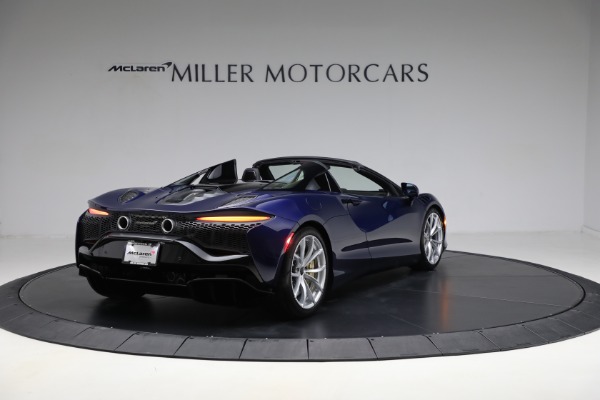 New 2025 McLaren Artura Spider TechLux for sale $327,158 at Miller Motorcars Aston Martin in Greenwich CT 06830 7