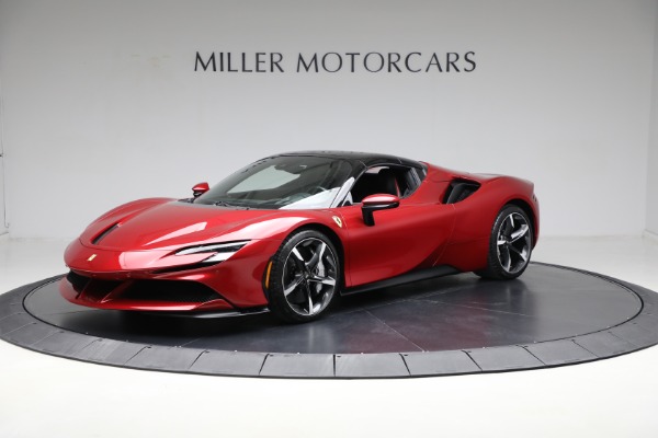 Used 2024 Ferrari SF90 Spider for sale Call for price at Miller Motorcars Aston Martin in Greenwich CT 06830 14
