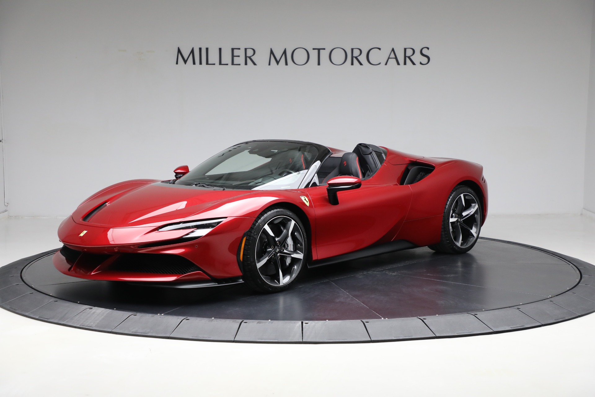 Used 2024 Ferrari SF90 Spider for sale Call for price at Miller Motorcars Aston Martin in Greenwich CT 06830 1