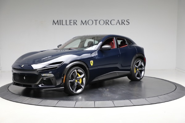 Used 2024 Ferrari Purosangue for sale Sold at Miller Motorcars Aston Martin in Greenwich CT 06830 1