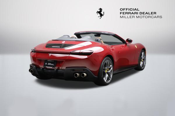 Used 2024 Ferrari Roma Spider for sale $301,900 at Miller Motorcars Aston Martin in Greenwich CT 06830 8