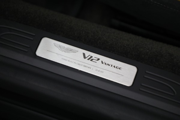 Used 2023 Aston Martin Vantage V12 for sale Sold at Miller Motorcars Aston Martin in Greenwich CT 06830 20