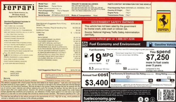 Used 2024 Ferrari Roma for sale $227,900 at Miller Motorcars Aston Martin in Greenwich CT 06830 2