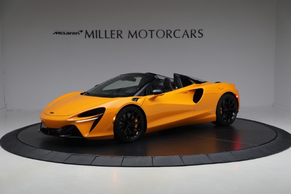 Used 2026 McLaren Artura Spider TechLux for sale Sold at Miller Motorcars Aston Martin in Greenwich CT 06830 3