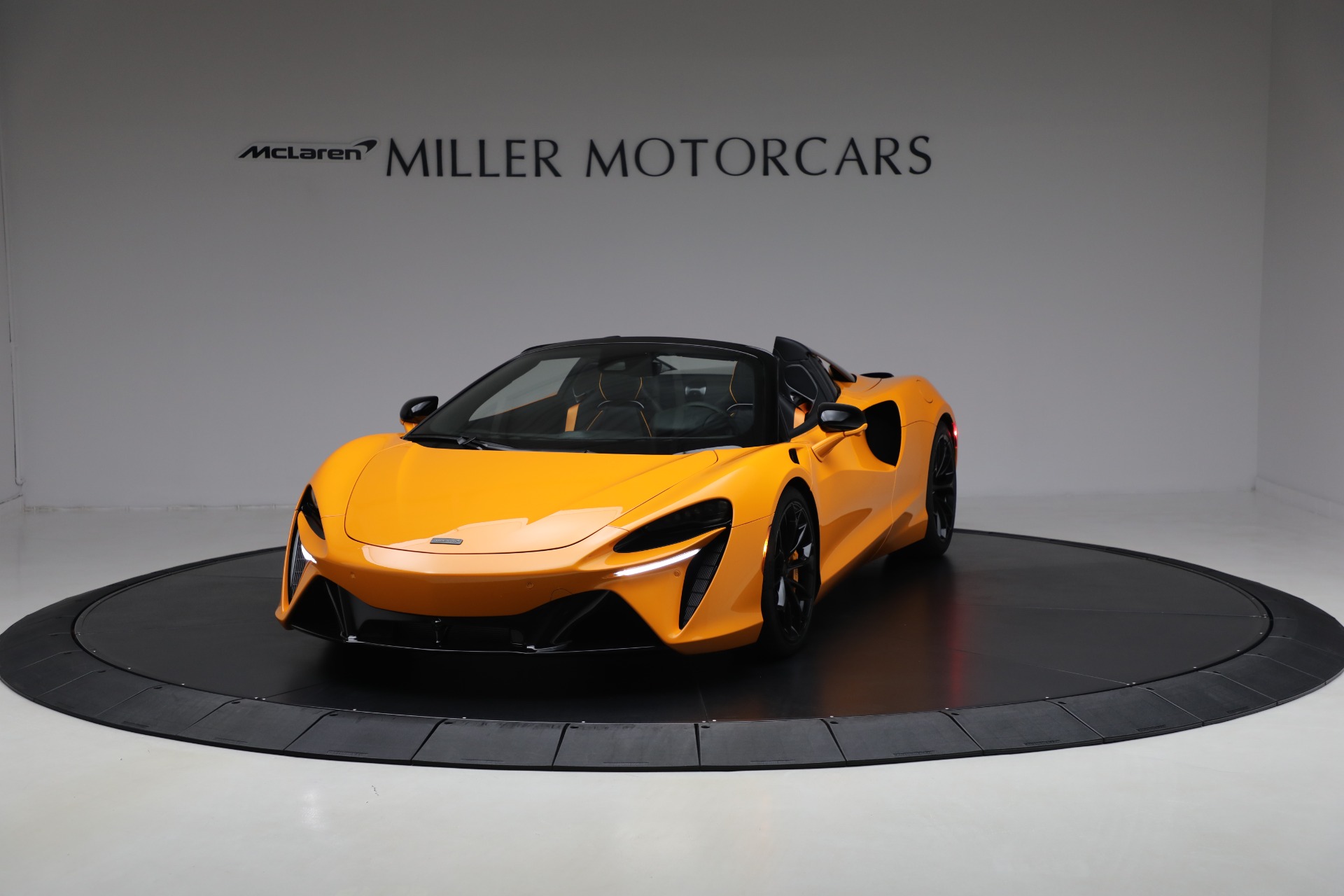 Used 2026 McLaren Artura Spider TechLux for sale Sold at Miller Motorcars Aston Martin in Greenwich CT 06830 1