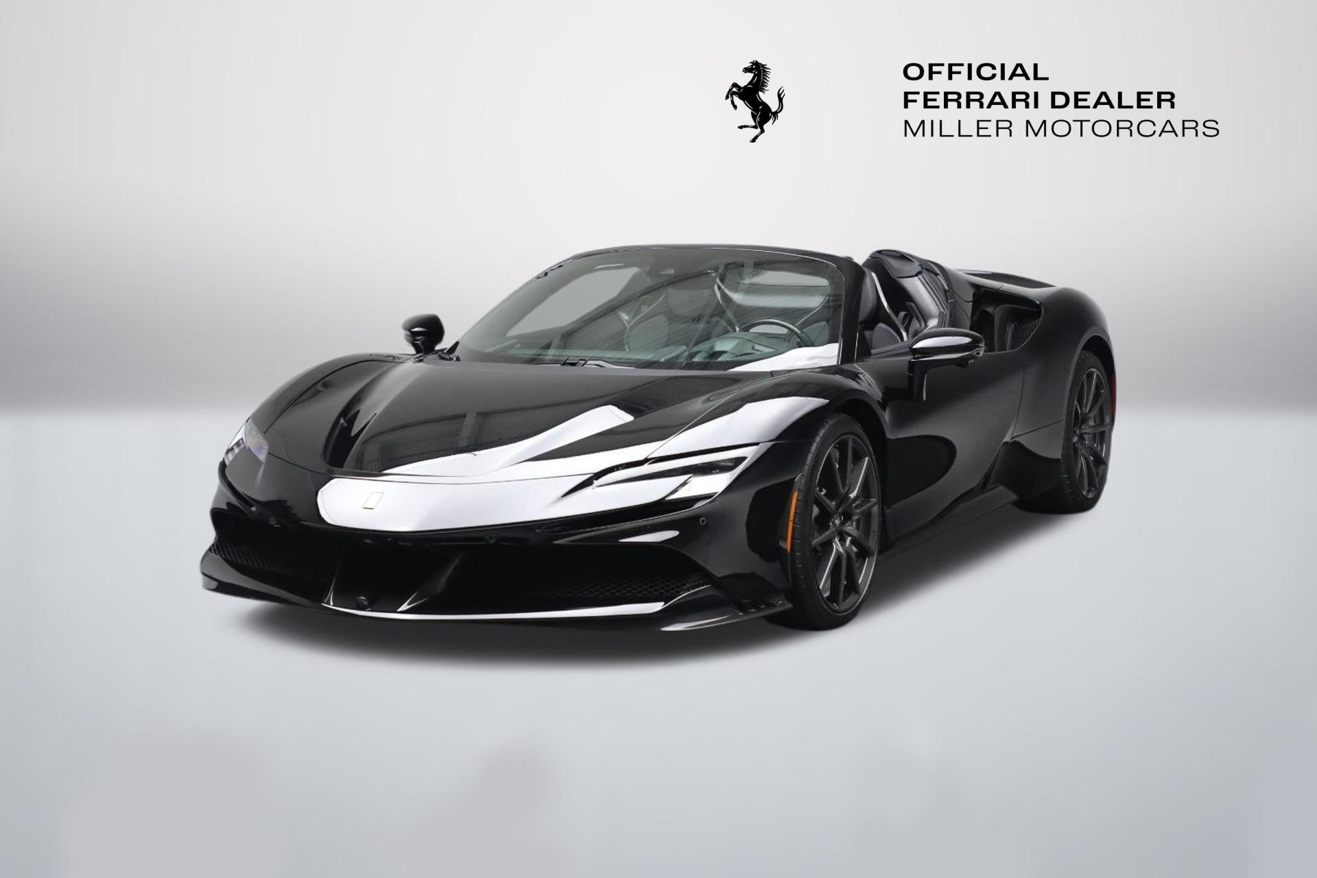 Used 2023 Ferrari SF90 Spider for sale Call for price at Miller Motorcars Aston Martin in Greenwich CT 06830 1