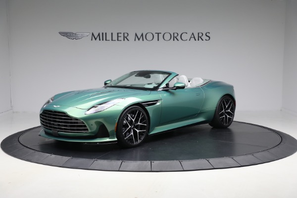 Used 2025 Aston Martin DB12 Volante for sale Call for price at Miller Motorcars Aston Martin in Greenwich CT 06830 2