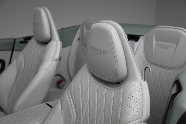 Used 2025 Aston Martin DB12 Volante for sale Call for price at Miller Motorcars Aston Martin in Greenwich CT 06830 27