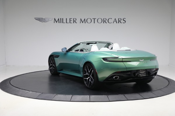 Used 2025 Aston Martin DB12 Volante for sale Call for price at Miller Motorcars Aston Martin in Greenwich CT 06830 5