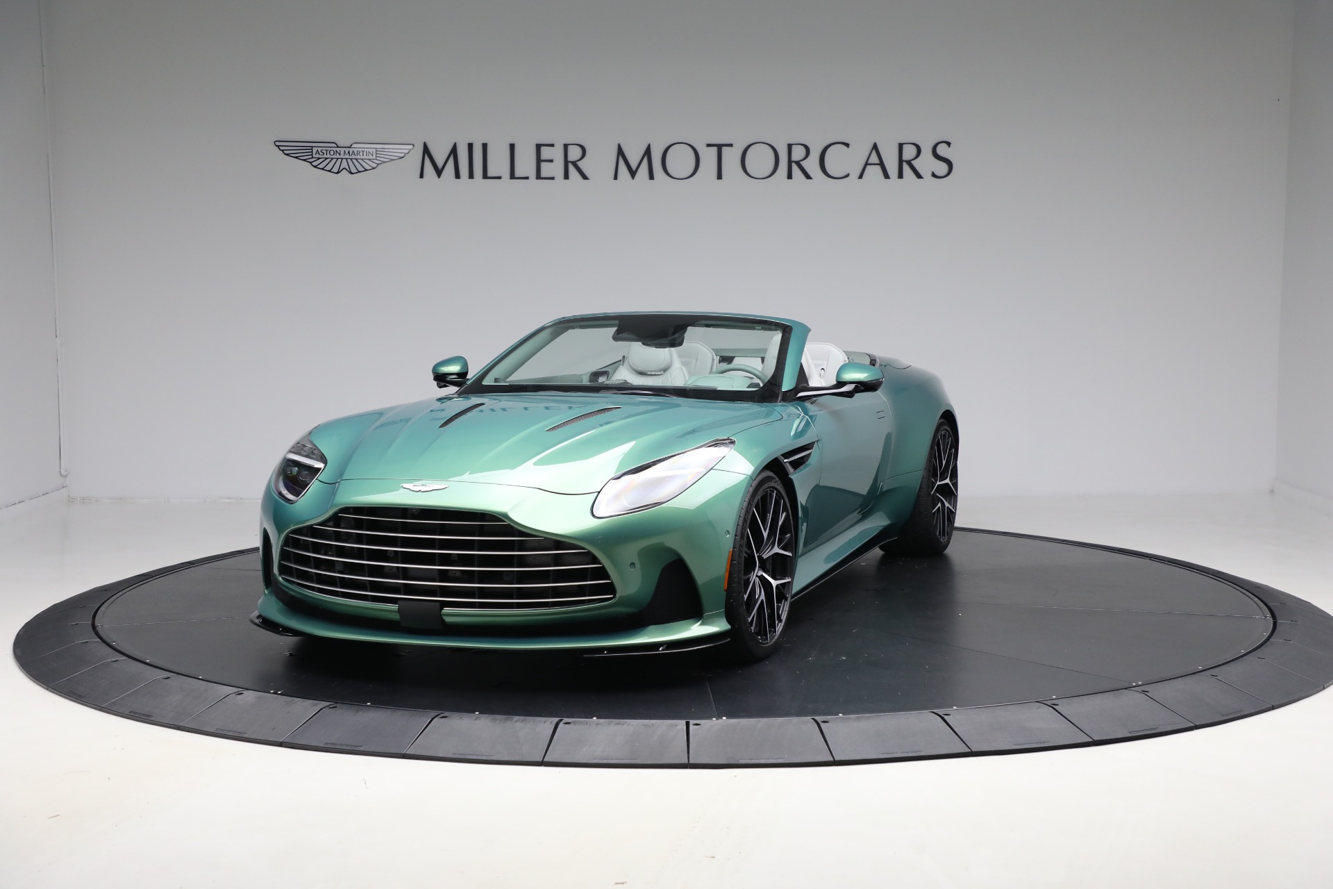 Used 2025 Aston Martin DB12 Volante for sale Call for price at Miller Motorcars Aston Martin in Greenwich CT 06830 1