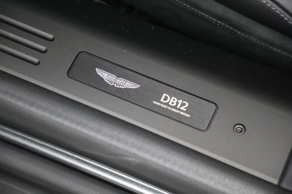 New 2026 Aston Martin DB12 V8 for sale $324,800 at Miller Motorcars Aston Martin in Greenwich CT 06830 18