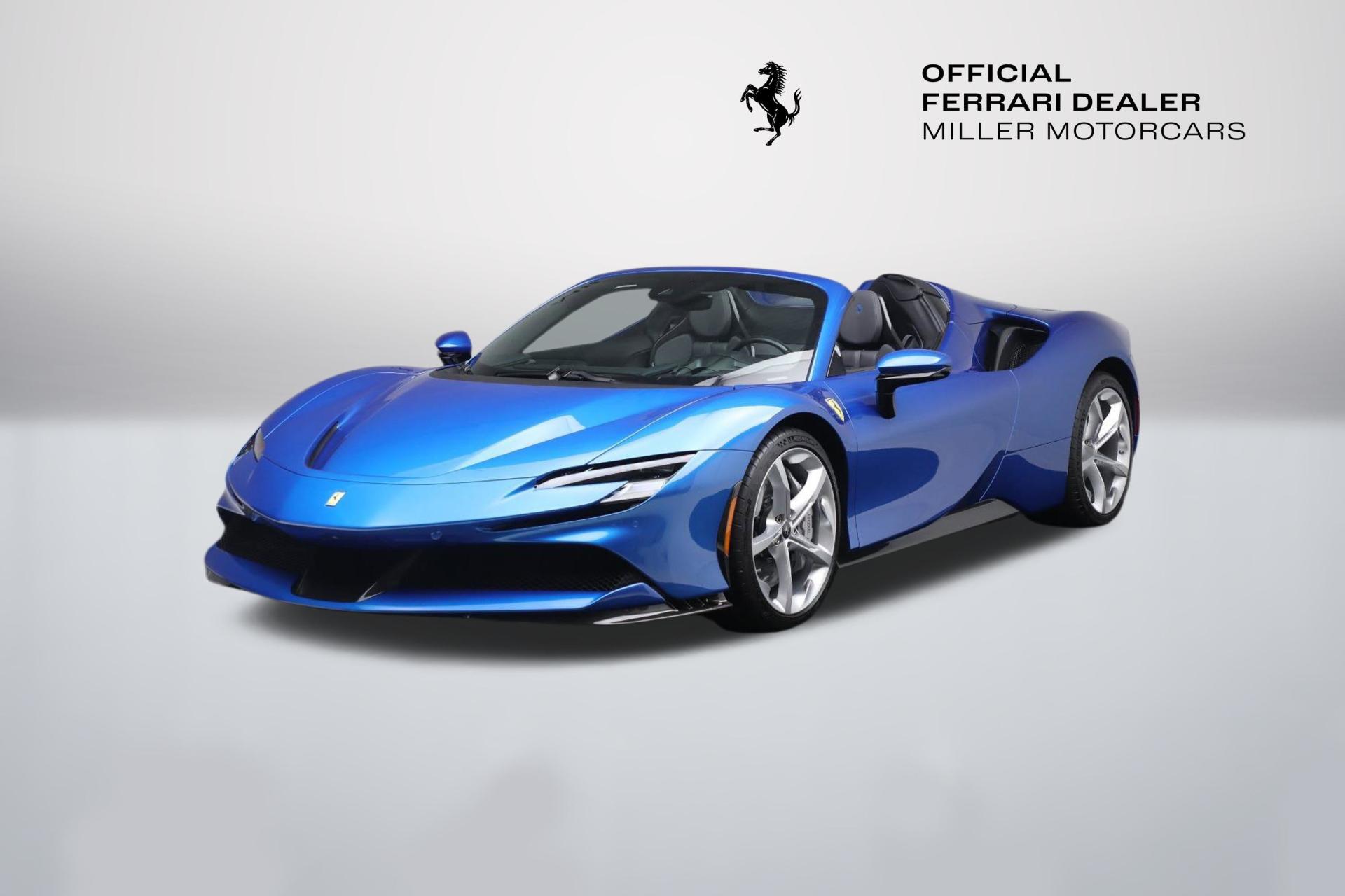 Used 2024 Ferrari SF90 Spider for sale $569,900 at Miller Motorcars Aston Martin in Greenwich CT 06830 1