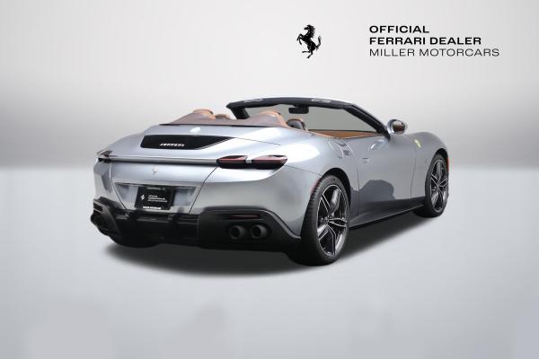 Used 2025 Ferrari Roma Spider for sale $324,900 at Miller Motorcars Aston Martin in Greenwich CT 06830 8
