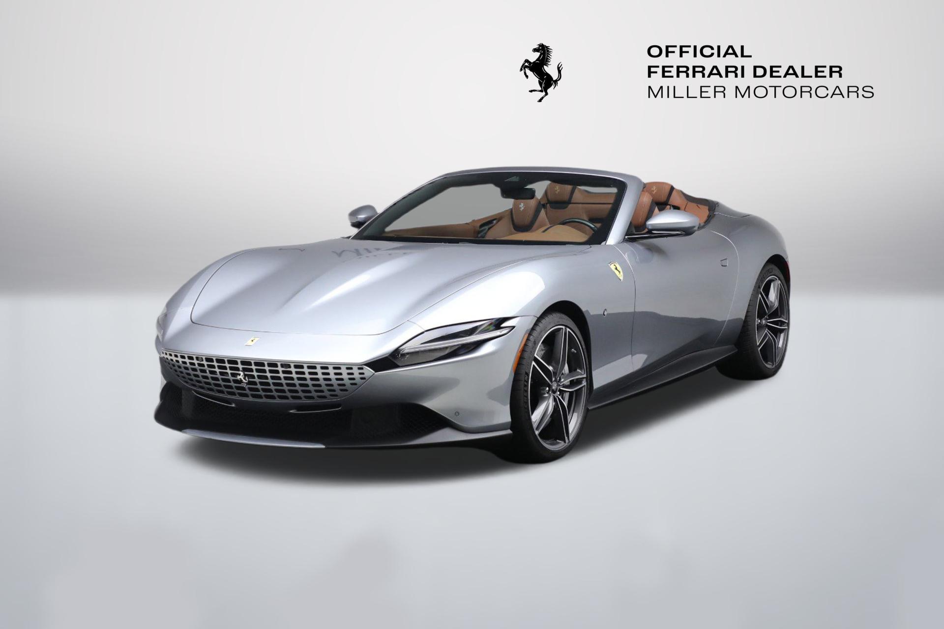 Used 2025 Ferrari Roma Spider for sale $324,900 at Miller Motorcars Aston Martin in Greenwich CT 06830 1
