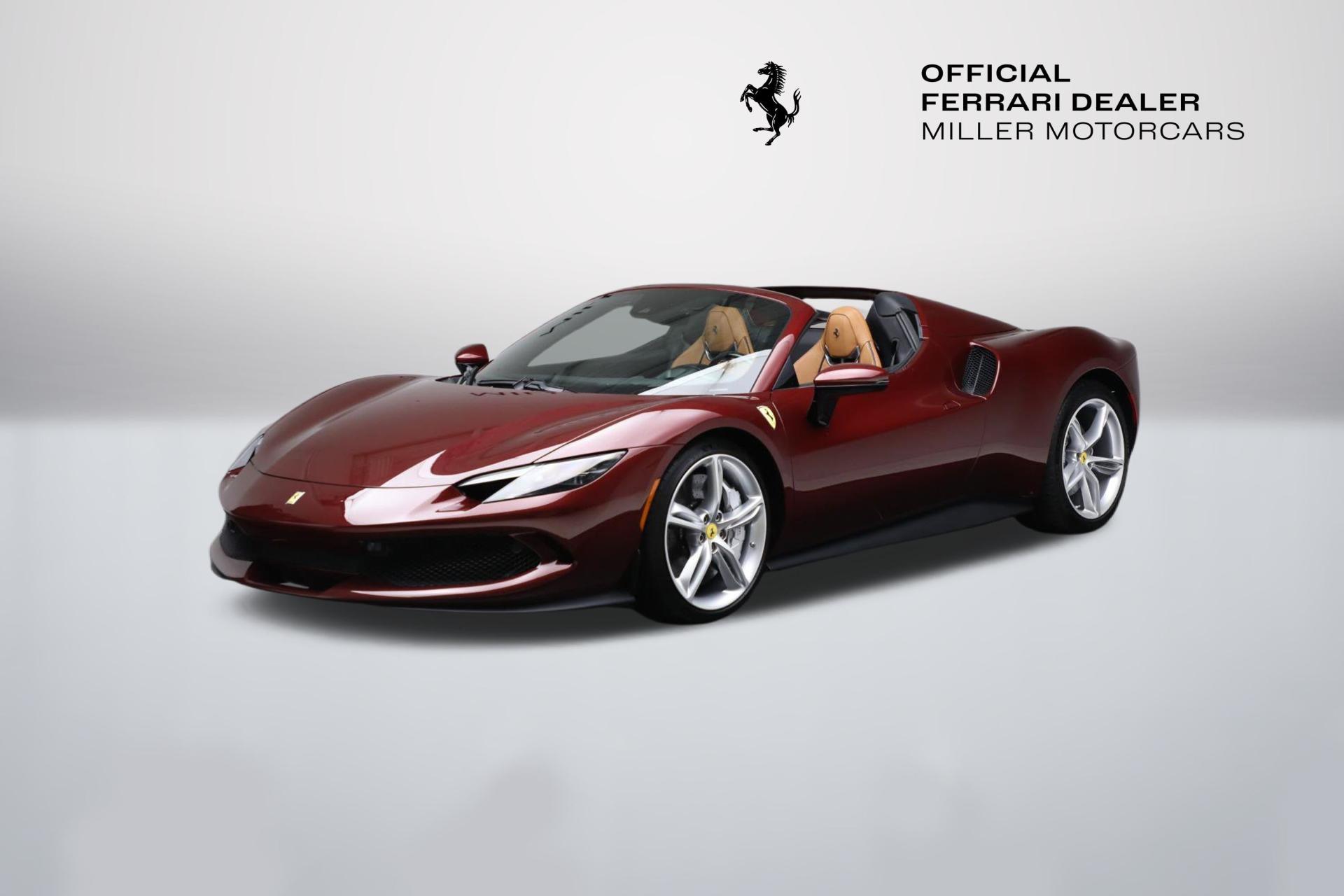 Used 2024 Ferrari 296 GTS for sale $379,900 at Miller Motorcars Aston Martin in Greenwich CT 06830 1