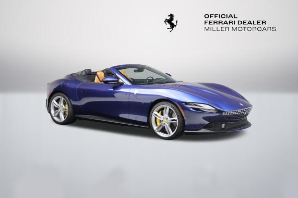 Used 2025 Ferrari Roma Spider for sale $317,900 at Miller Motorcars Aston Martin in Greenwich CT 06830 11