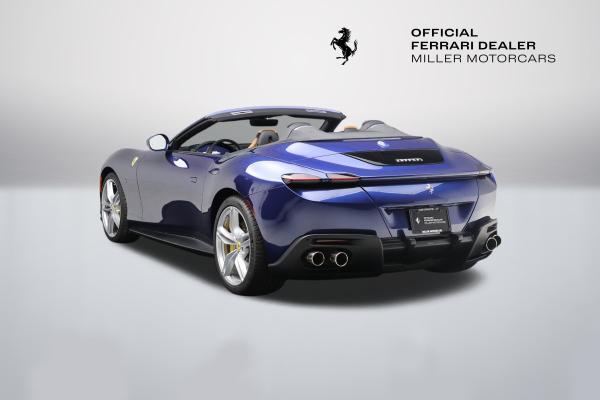 Used 2025 Ferrari Roma Spider for sale $317,900 at Miller Motorcars Aston Martin in Greenwich CT 06830 6