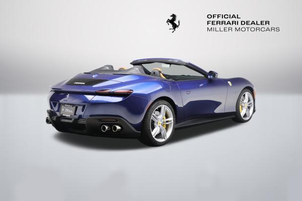 Used 2025 Ferrari Roma Spider for sale $317,900 at Miller Motorcars Aston Martin in Greenwich CT 06830 8
