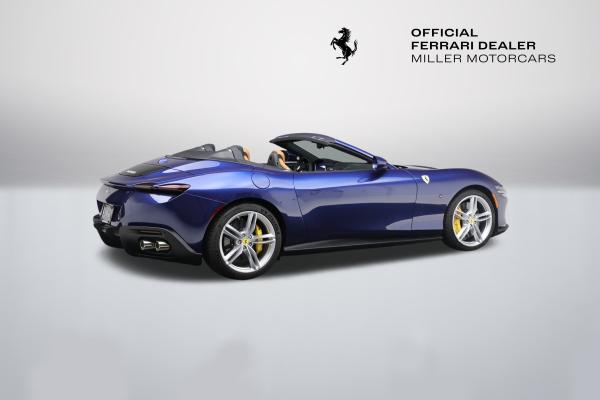 Used 2025 Ferrari Roma Spider for sale $317,900 at Miller Motorcars Aston Martin in Greenwich CT 06830 9